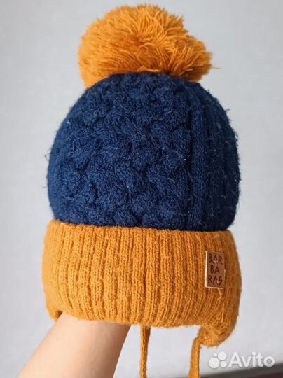 Зимняя Шапка для мальчика 52 см barbaras