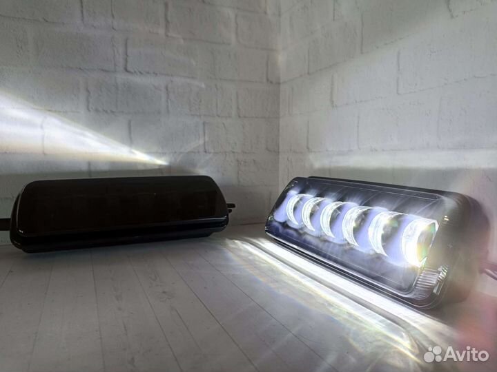 Светодиодные Надфарники на Ниву 6 линз