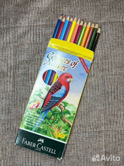 Цветные карандаши 12 шт Faber-Castell