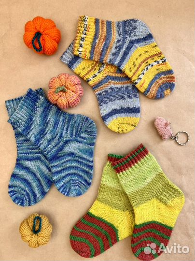 Носки вязаные детские