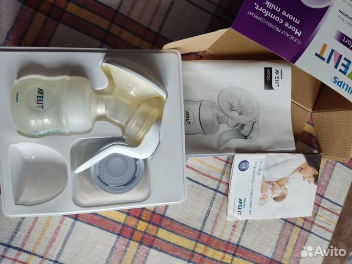 Молокоотсос avent ручной