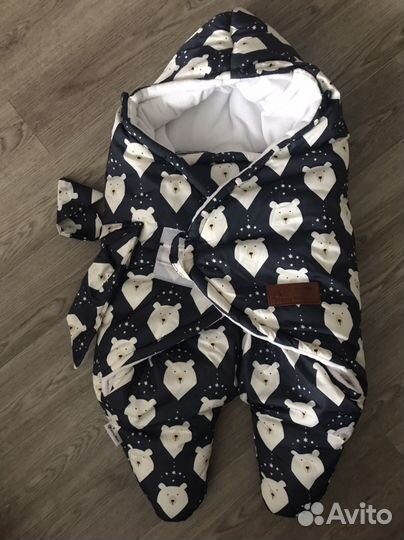 Конверт на выписку для мальчика весна осень