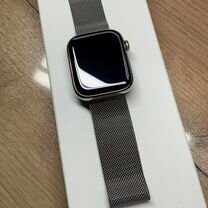 Часы apple watch 7 45 mm stainless steel