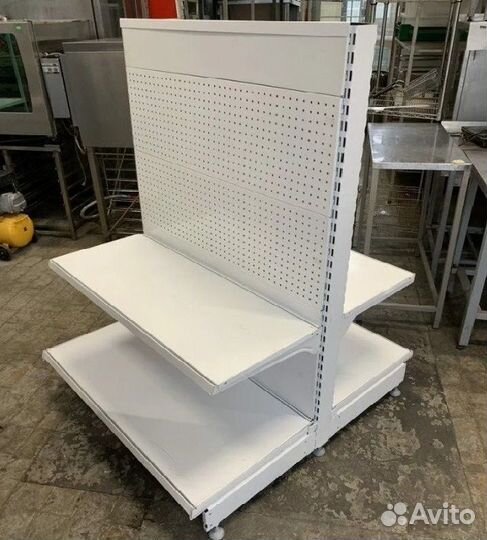 Торговые металлические стеллажи для магазина