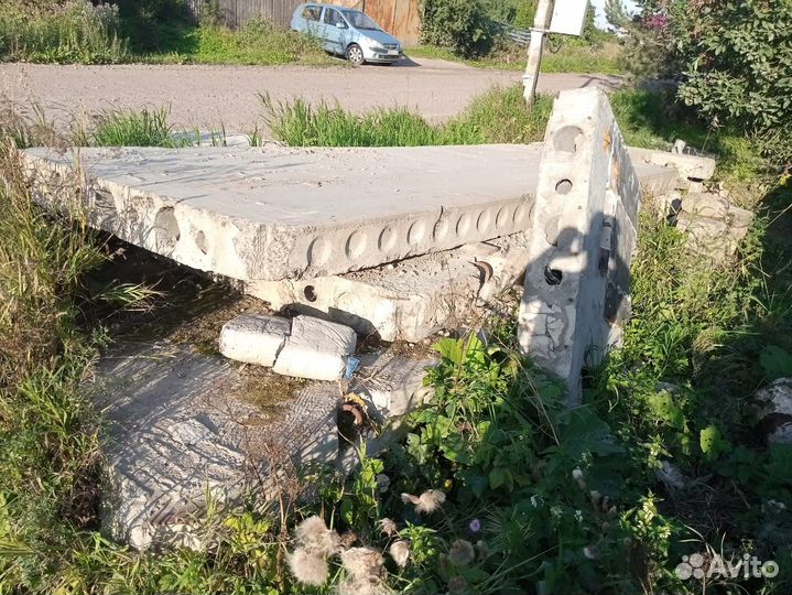 Бетонные плиты бу