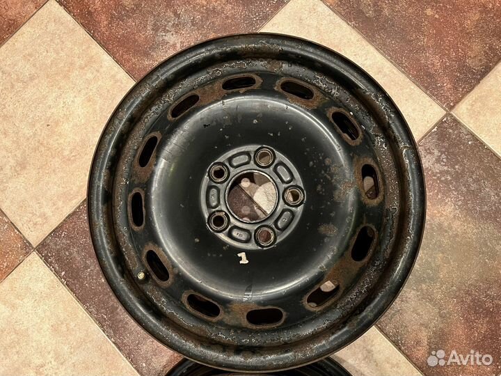 Штампованные диски 15 5x108