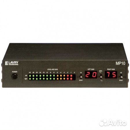 Стерео Микрофонный преамп Lavry MP10