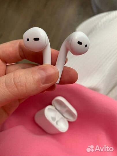 Наушники Apple AirPods 2 (2019) оригинал беспровод