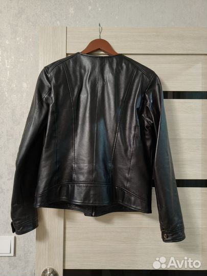 Куртка кожаная женская 48 50
