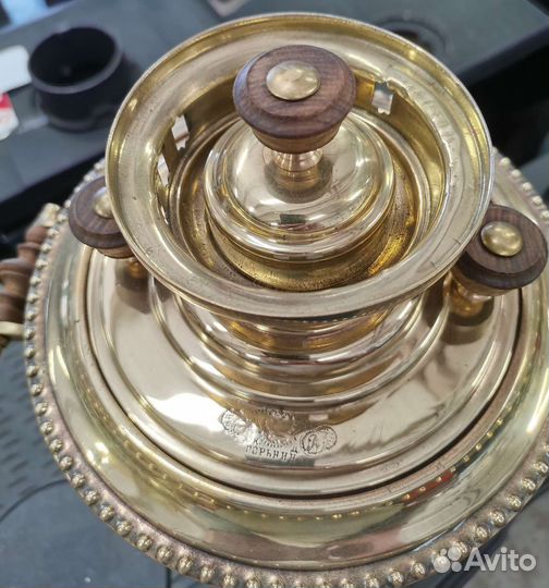 Самовар на дровах, Горьнин, до 1917, реставрация