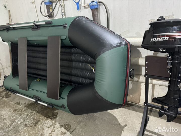 Надувная лодка с мотором 5