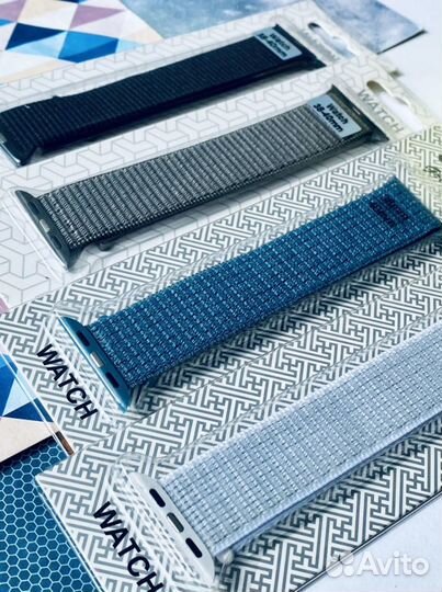 Нейлоновый ремешок на Apple Watch