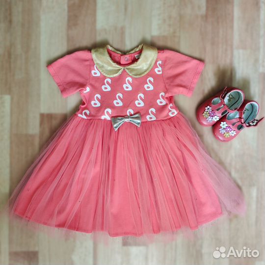 Платье для девочки 86 размер
