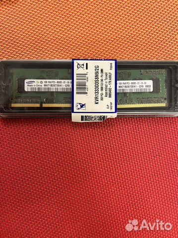Оперативная память samsung 1gb