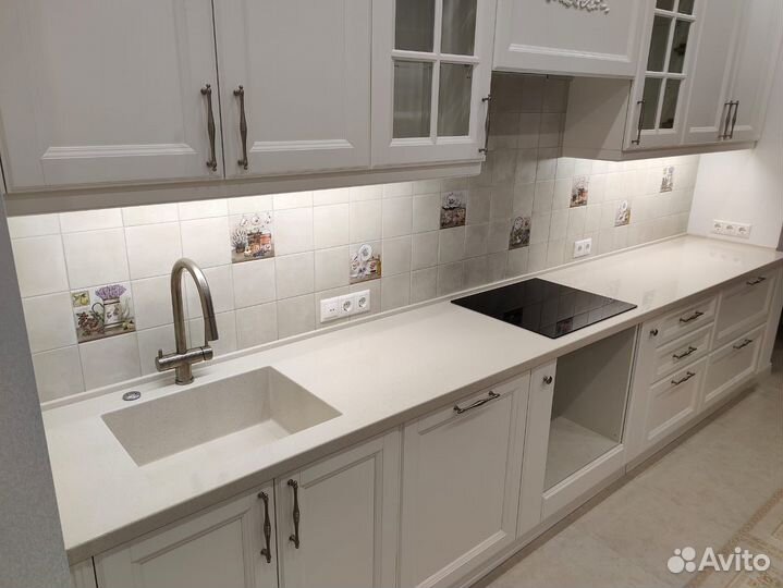 Столешница для кухни из искусственного камня