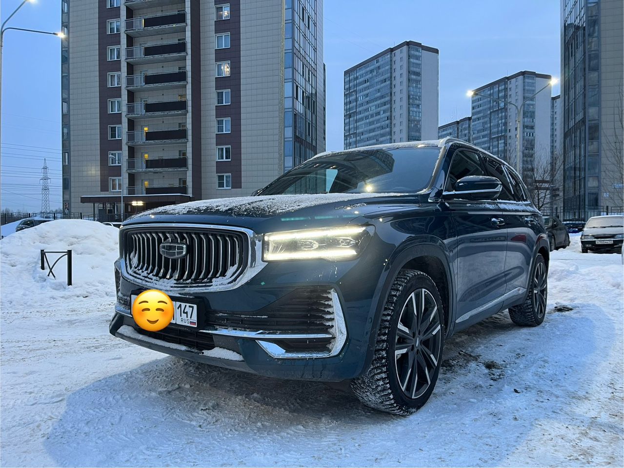 Geely Monjaro: фото владельца