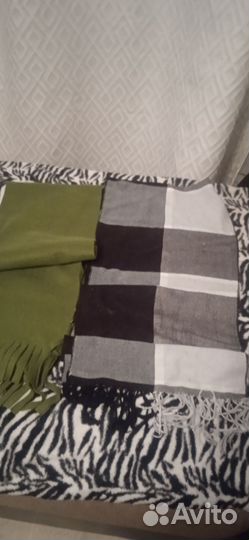 Снуд теплый объемный и шарфы