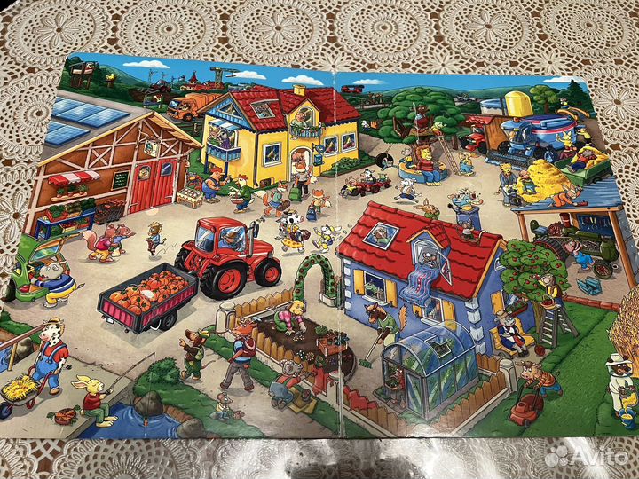 Виммельбух с окошками