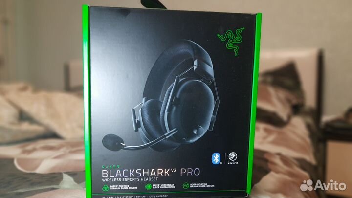 Игровые наушники Razer Blackshark v2 PRO 2023