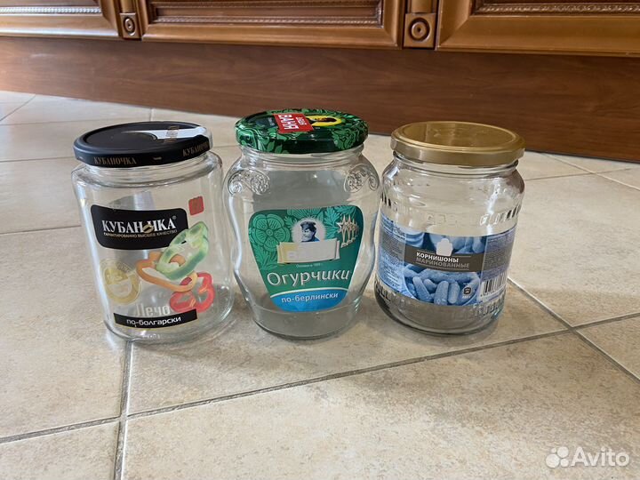 Банки стеклянные