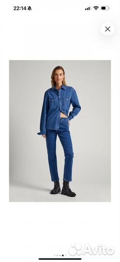 Джинсы pepe jeans новые женские 28/30