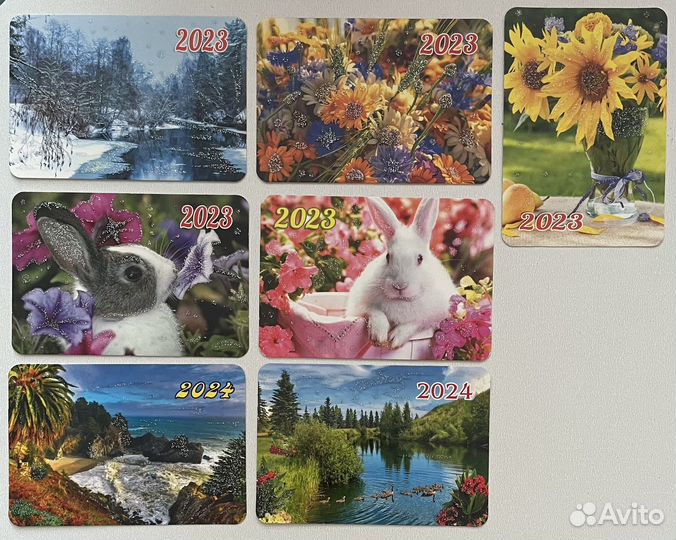 Календари: фауна, природа, цветы, мульты, гороскоп