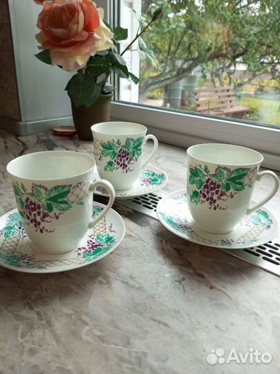 Фарфоровые Кофейные пары СССР