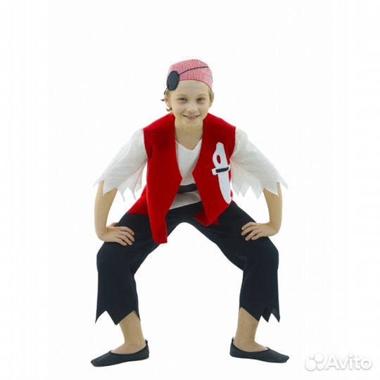 Новогодний детский костюм Пират, Разбойник