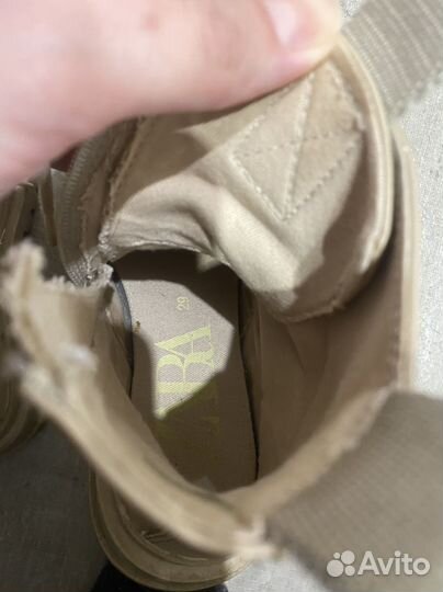 Ботинки zara для девочки