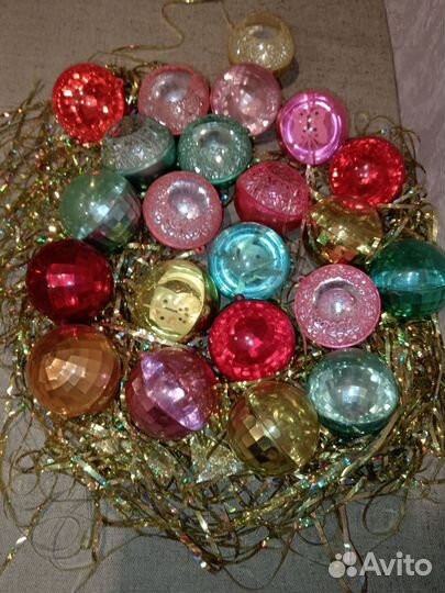 Елочные игрушки СССР