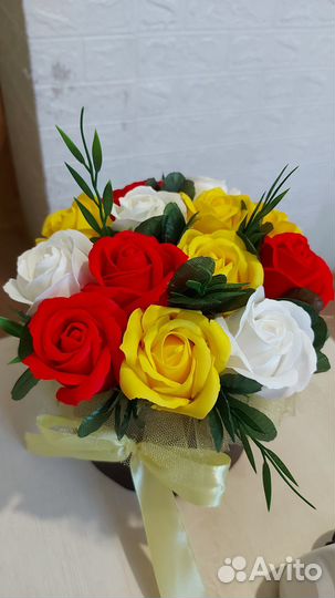 Мыльные розы к 8 марта