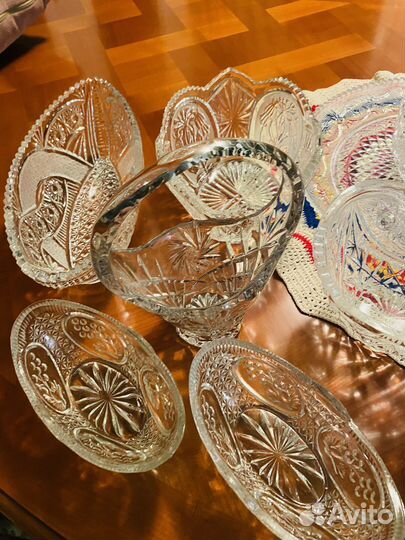 Хрустальная посуда СССР