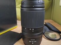 Светосильный Объектив Nikon z 28-75 mm f 2.8