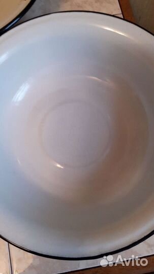 Тазик эмалированный СССР