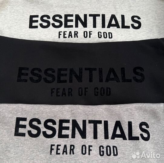 Худи Essentials fear of god оригинальное качество