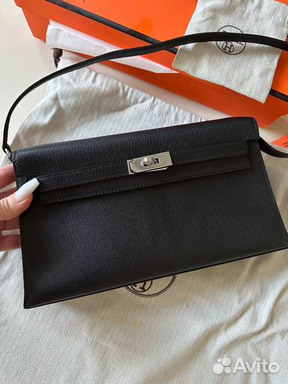 Hermes Kelly Elan Chevre оригинал