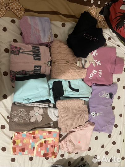 Детские вещи пакетом для девочек 98-104