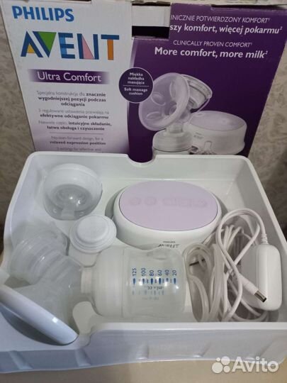 Молокоотсос avent электрический