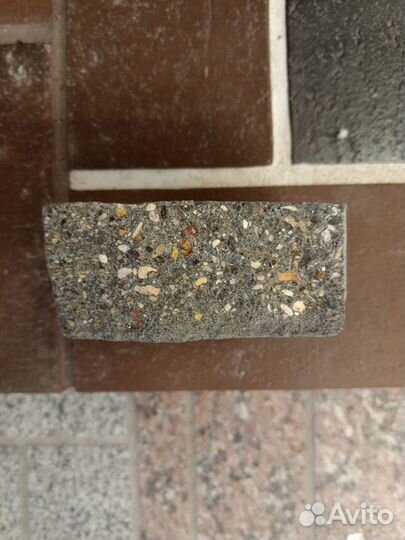 Тротуарная плитка Прямоугольник Серый Коричневый