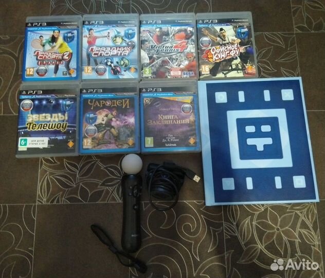 Playstation move ps4, ps3, аксессуары и игры
