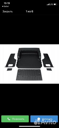 Накладки УАЗ патриот пикап