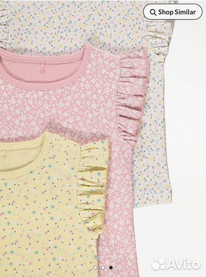 Новые комплекты футболка шорты George 98