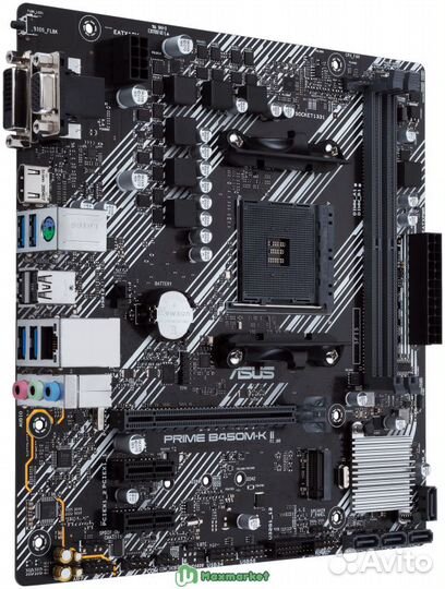 Материнская плата Asus prime B450M-K II