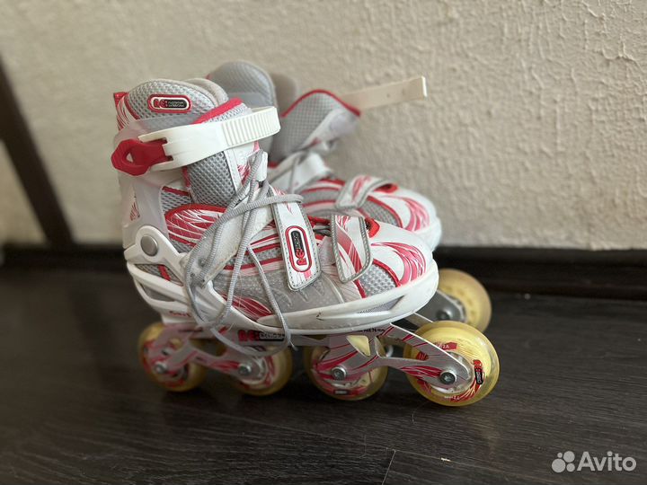 Роликовые коньки детские раздвижные 36-41