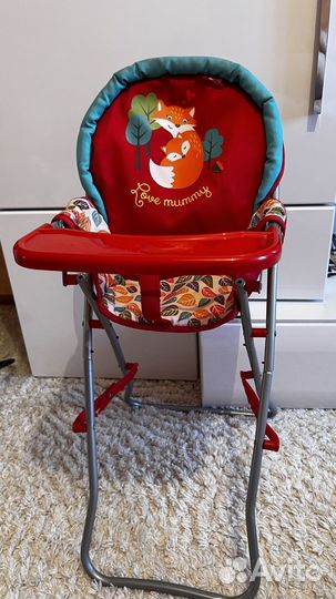 Кукольный стульчик для кормления