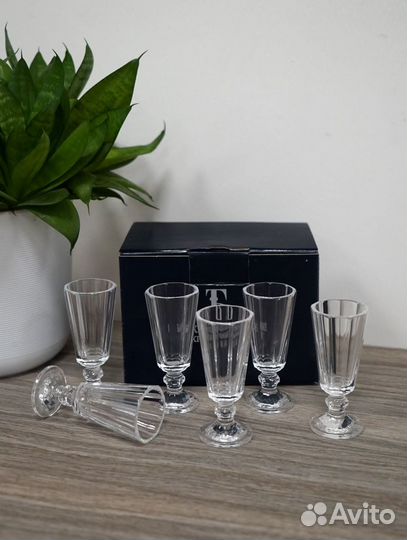 Рюмки стопки лафитники хрустальные