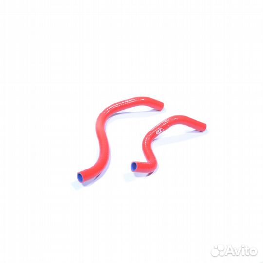 Патрубок отопителя 2190 (2 шт.) (красный) 