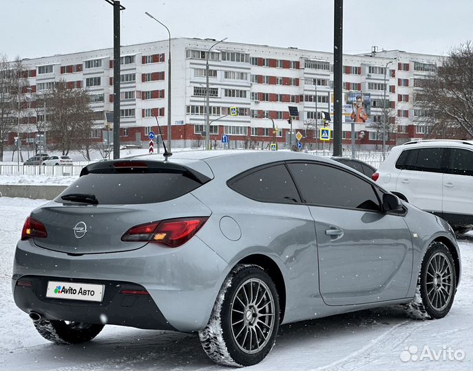 Opel Astra GTC 1.4 AT, 2012, 144 100 км