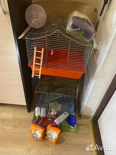 Клетка для грызунов бу