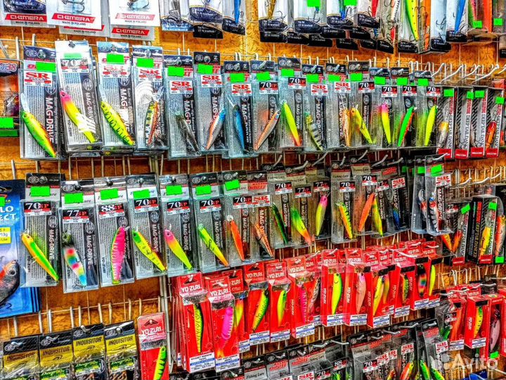 Воблеры Yo-zuri 70, 88sp. 50 новых моделей